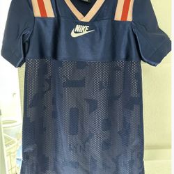 💝NIKE GIRL Jersey Sports Dress Blue & Pink// Xs6-7 Y 🌸 NEW