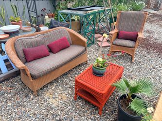 Wicker set. $99