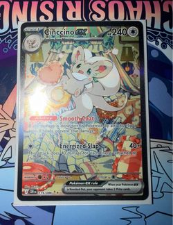 Pokemon Chaos Rising Cinccino ex Special Illustration Rare 119/086