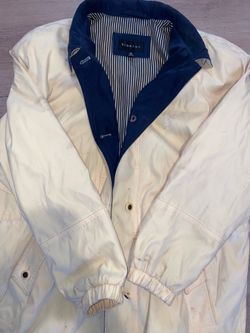 Braetan Yellow and Navy Trench Coat