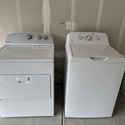 GE Washer & Whirlpool Dryer 