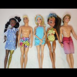 Swim Party Barbies