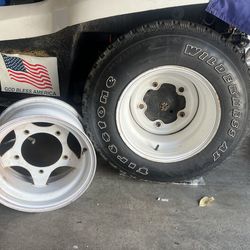 Buggy rims and tires