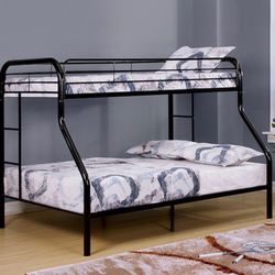Twin/Full Bunkbed With Twin/Full Mattress 