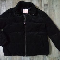 Levi's Corduroy Puffer Coat Size L