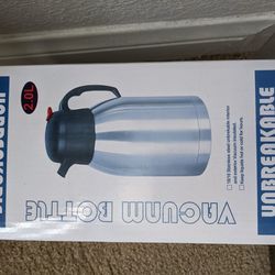New 2liter Stainless Thermos Coffee Carafe Pot