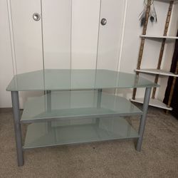 Glass Entertainment Stand
