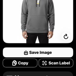 AFTCO BIG REAPER HOODIE in Gray 3X. NWT.  Fisherman Gear 