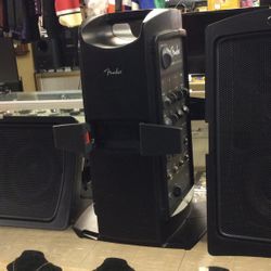 Fender Passport Conference Series 2 PR844 175-watts 5-channel Portable PA System (Shows Signs Of Wear) Few Scratches/scuff Marks 