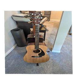 Strum Beautiful Music with Acoustic Electric Guitar Choices teacher appear