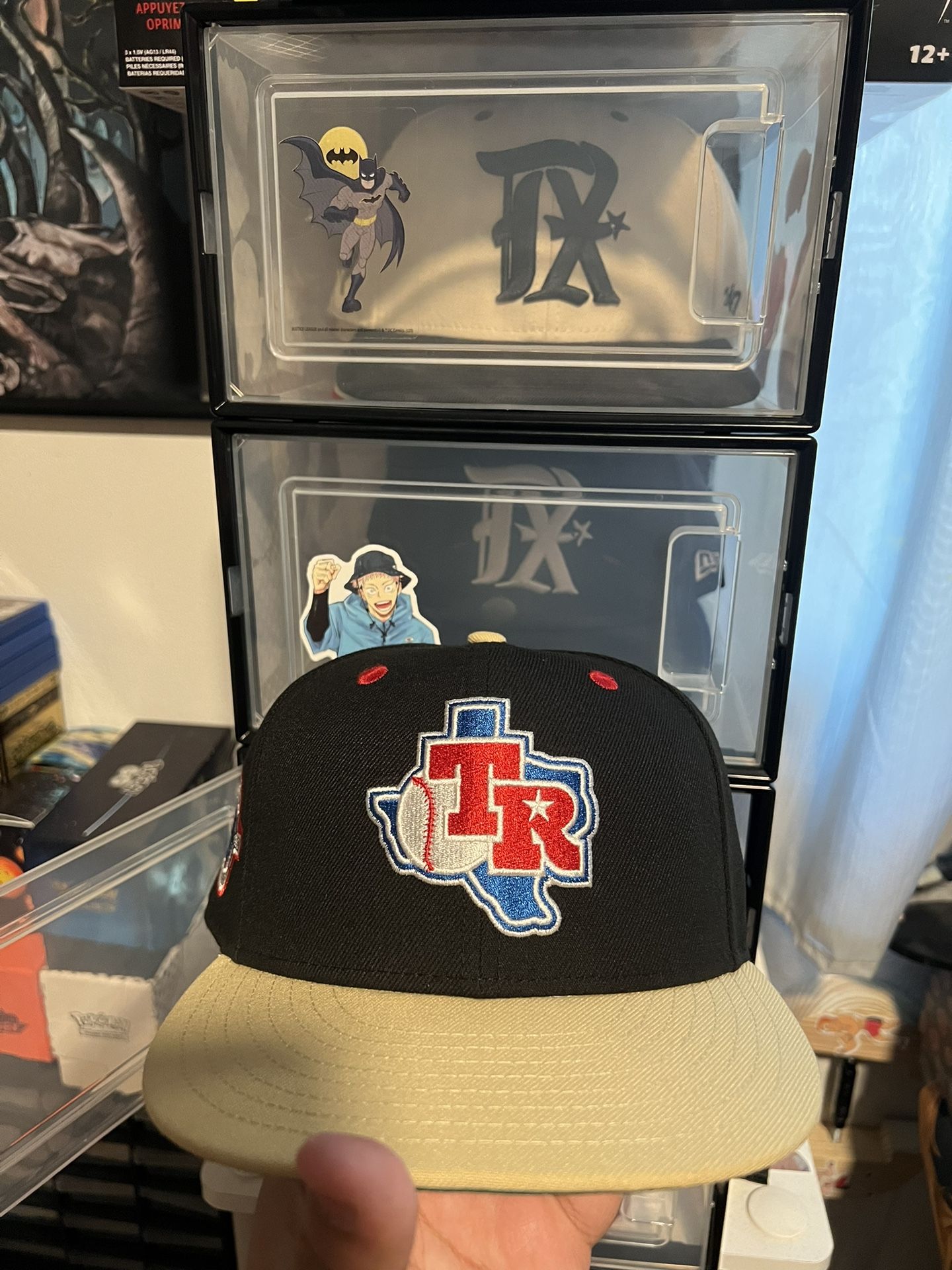 Texas Rangers Fitted Hat 