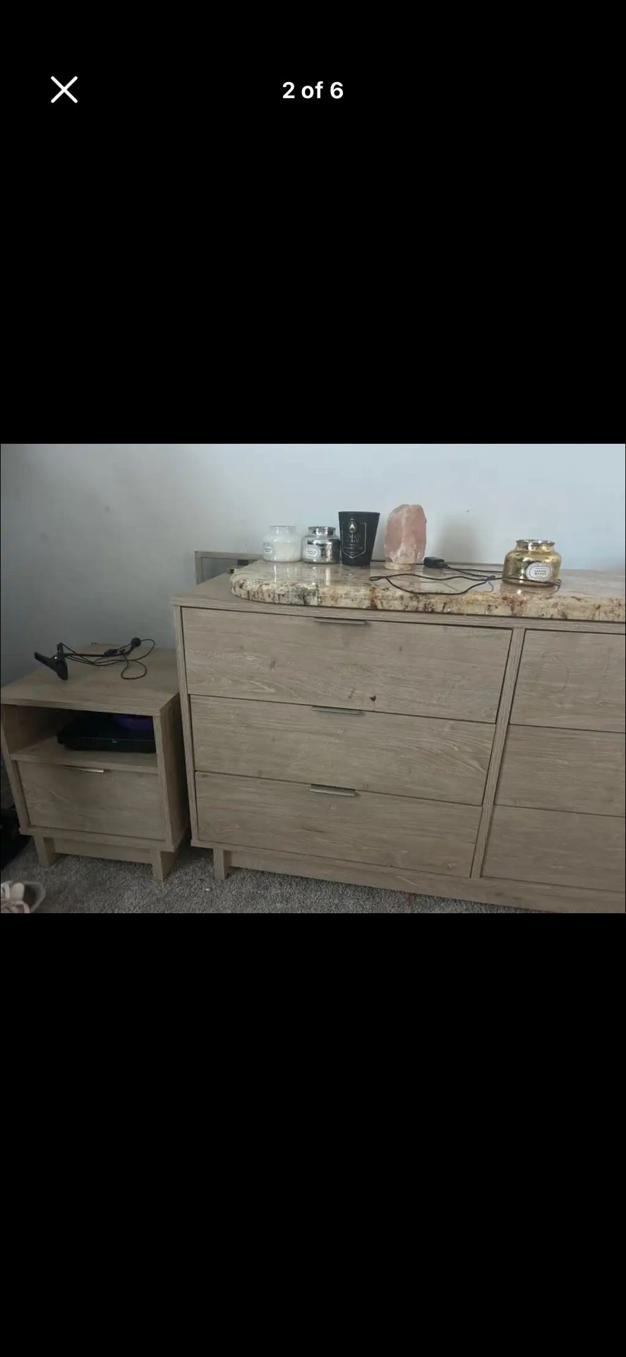 3 Set Bedroom Drawers. 