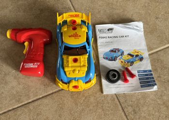 Think Gizmos TG642 Take Apart Toy Racing Car kit