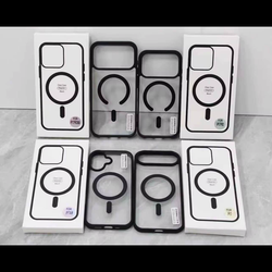 iPhone 17 pro max and iPhone 17 air acrylic magnetic phone case