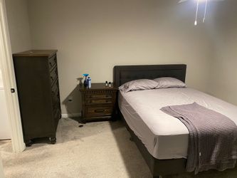 Mattress and bed frame $150 obo