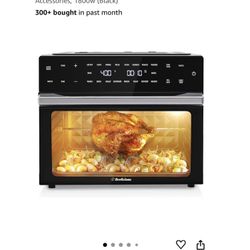 Beelicious 32qt ExLarge Air Fryer/Toaster Oven Combo With Rotisserie And Dehydrator BAF-802  NEW
