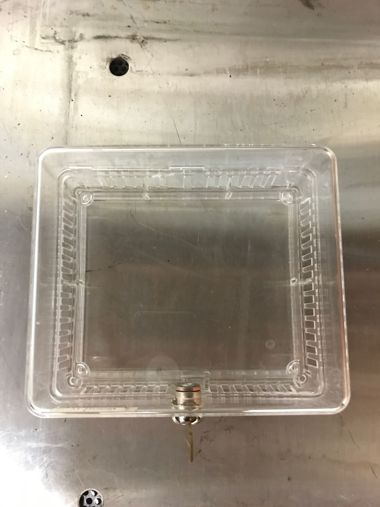 Thermostat lock box