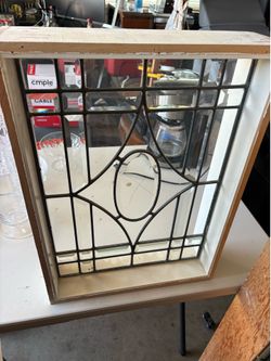 Architectural windows. One 17 x 23 and two 10 x 55 inches.