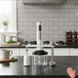 SHOOV cordless, rechargeable hand blender and mixer