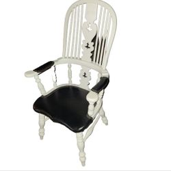 1940s Oak Windsor Captain Chairs