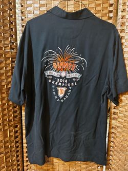 Tommy Bahama SF Giants 2014 World Series Champions Silk Camp Shirt - Large-$85 CASH
