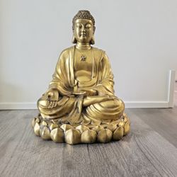 Brass Buddha Sculpture 