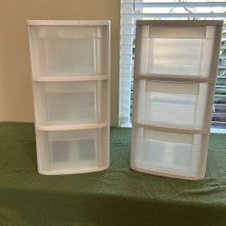 Plastic Storage Drawers