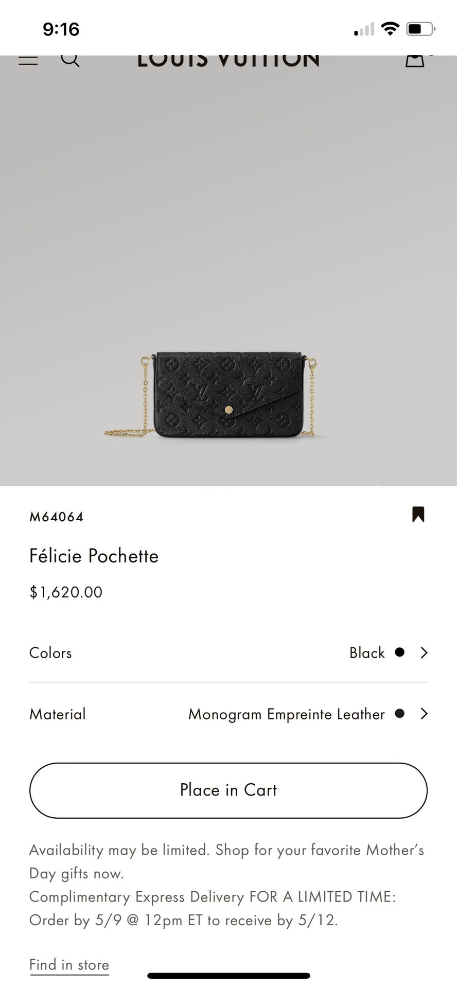 Louis Vuitton Félicie Pochette Clutch Purse for Sale in The Bronx