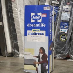 Sealy Dreamlife 14" Soft Hybrid Mattress