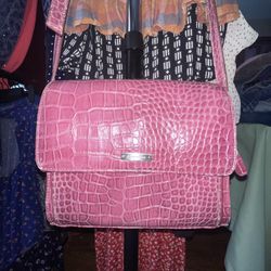 Hot Pink Liz Claiborne Cross Body Bag