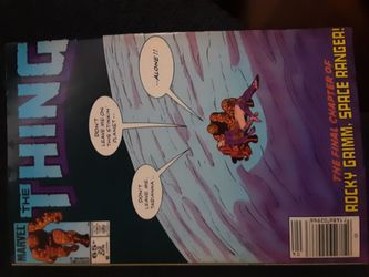 Marvel The Thing #22 Comic Book
