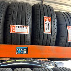225/45/19 two tires used Pirelli
