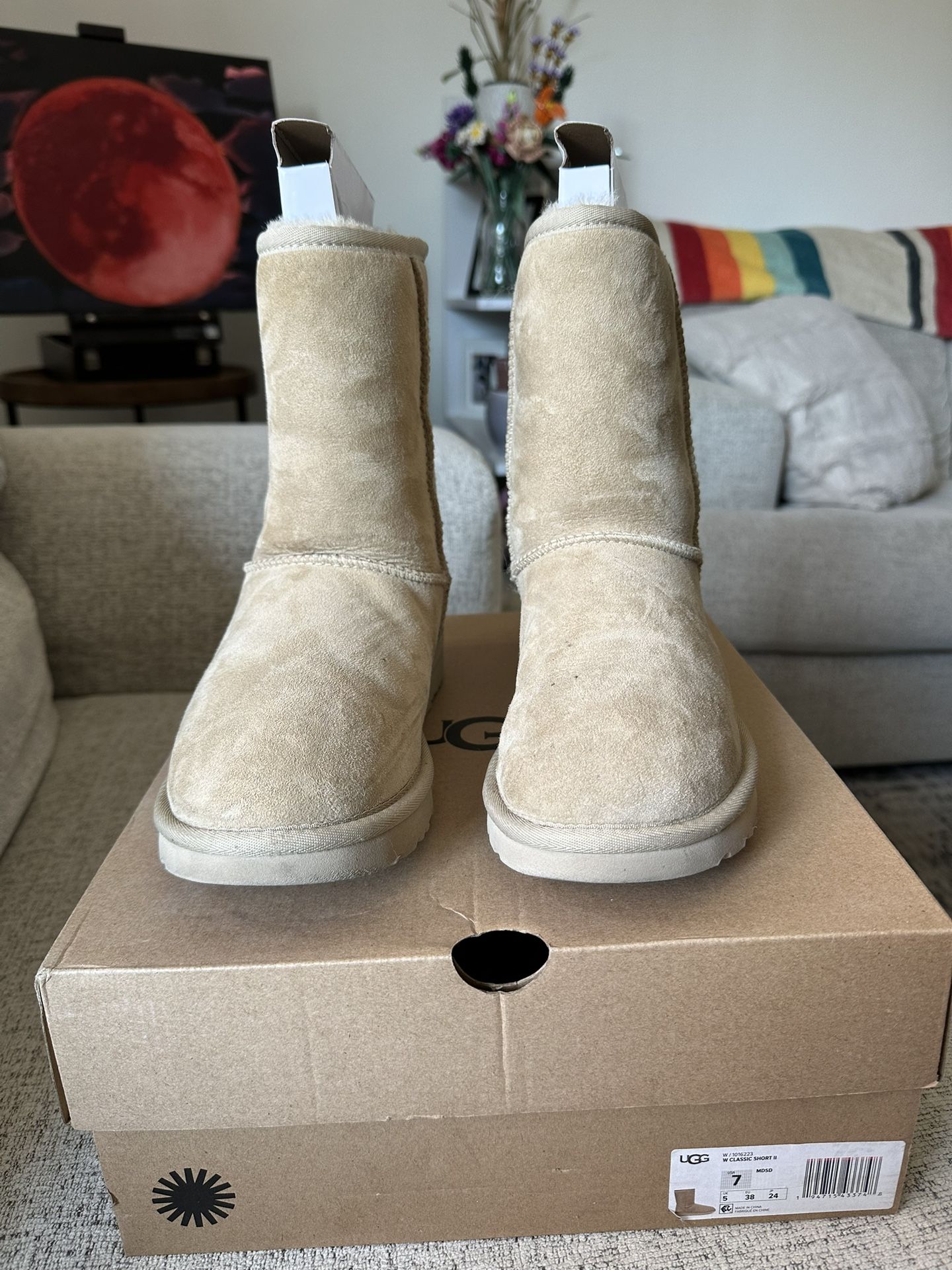 Ugg Classic Short Boot (Mustard Seed)