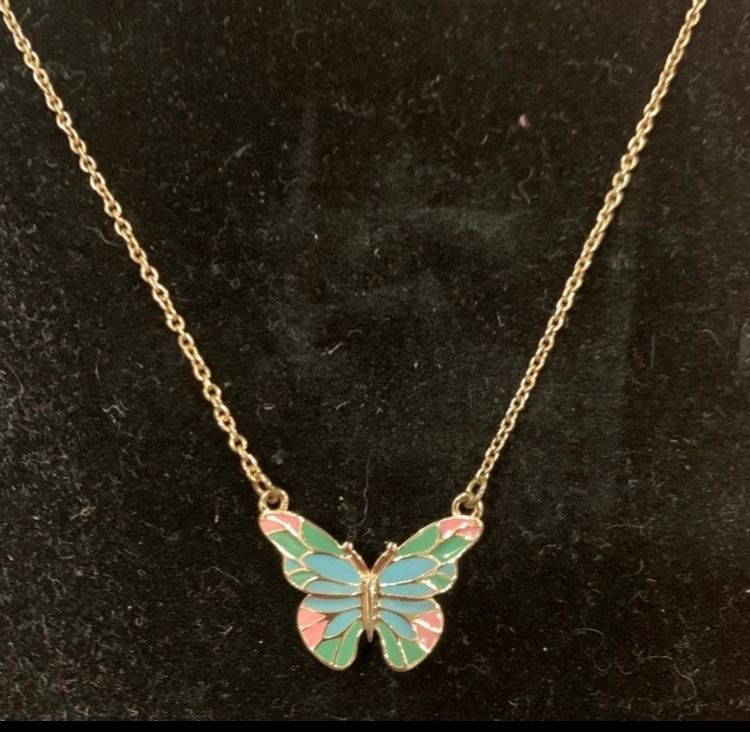 Avon Butterfly Necklace