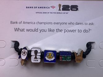 Bank of America 2026 FIFA World Cup Bracelet Houston Round of 16 edition BOA New