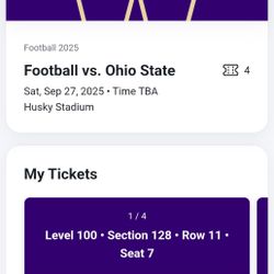 UW Vs. OSU 