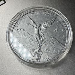 2018 2 Oz Antique Finish Libertad