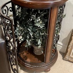 Beautiful Plant, Sculpture Or TV Stand