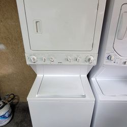 Kenmore Top Loading Washer With Agitator And Gas Dryer Laundry Center Stacked Single Unit Stackable 