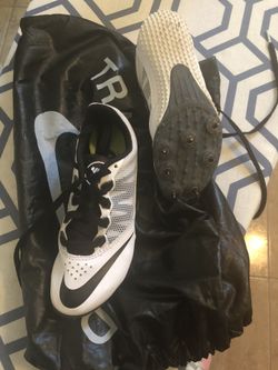 Kids Nike spikes track sprinter shoes