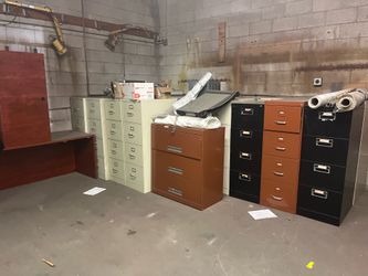 File cabinets