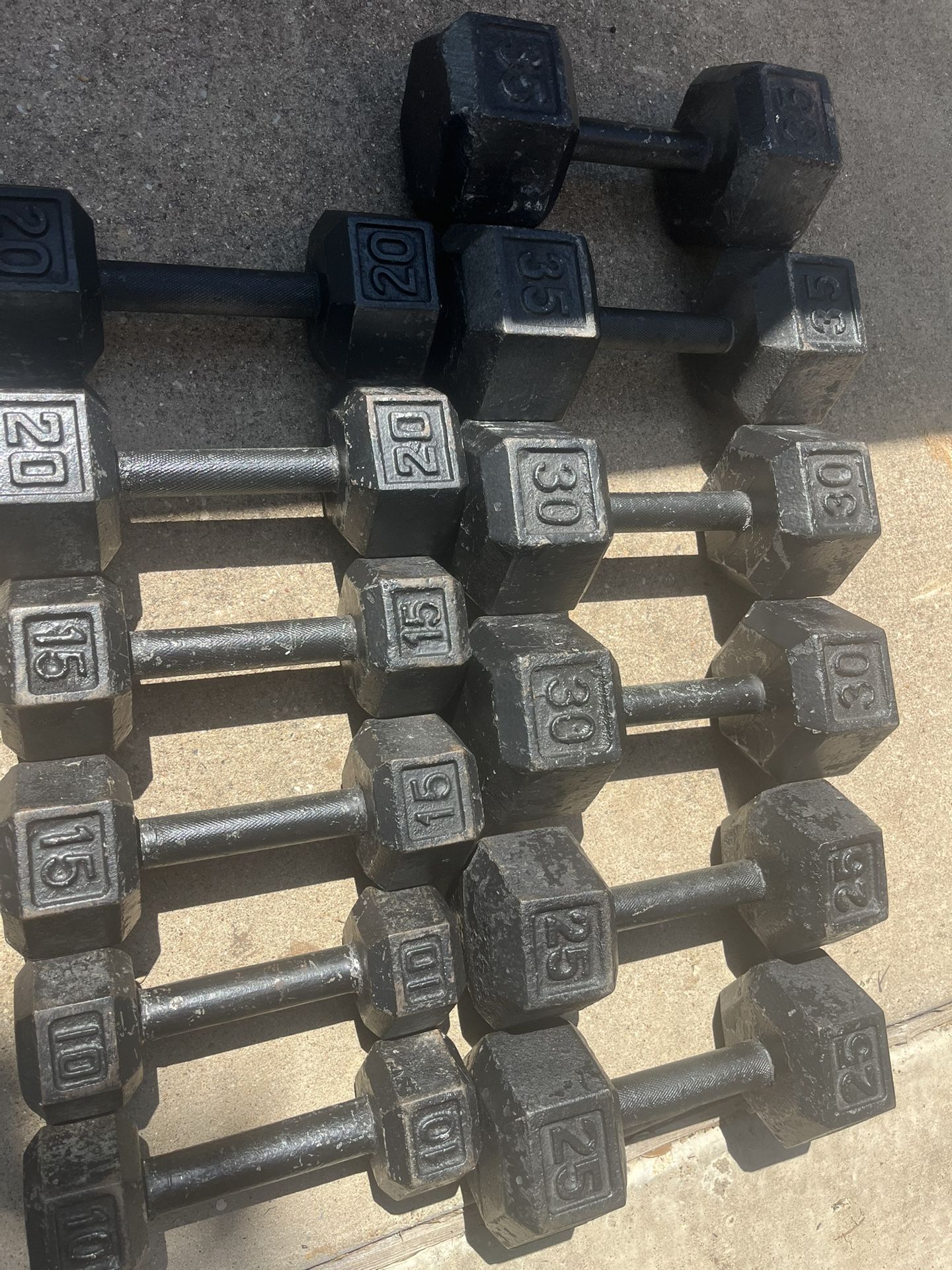 Dumbbells **$265**