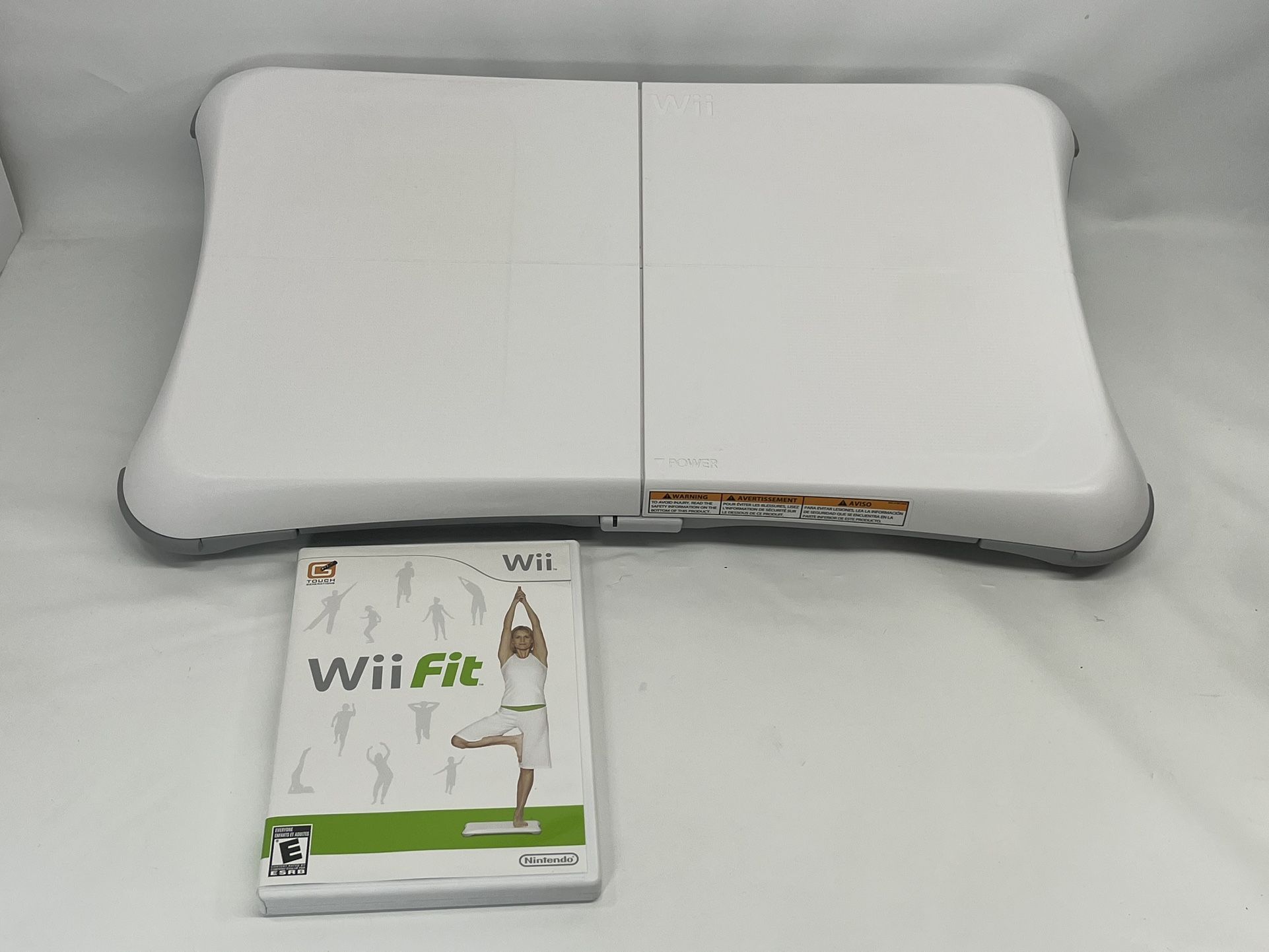 Nintendo Wii Fit Balance Board With Wii Fit Plus Video Game