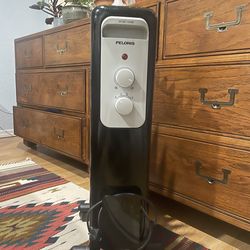 Pelonis 1500W Oil-Filled Radiant Electric Space Heater