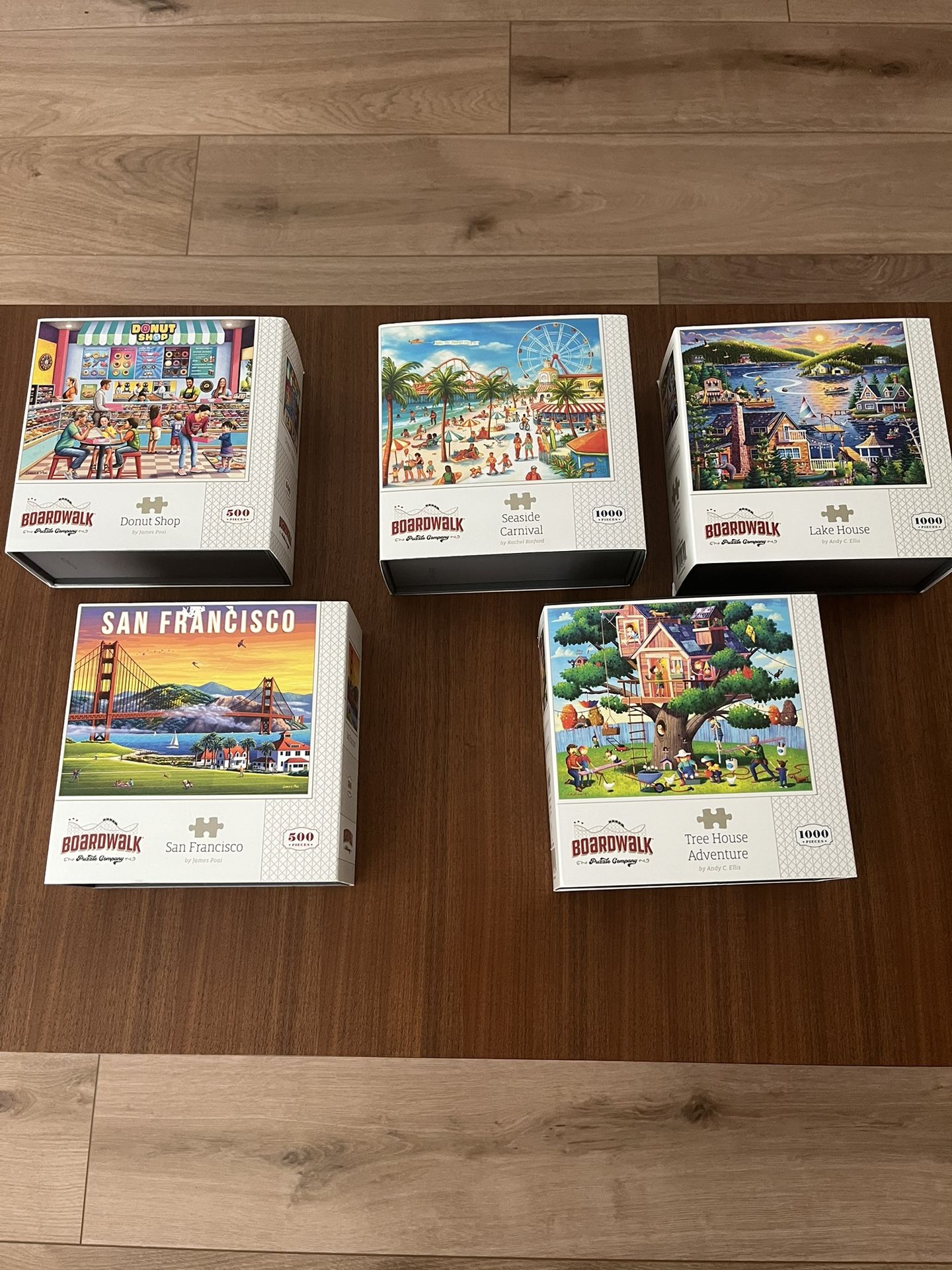 Boardwalk Puzzle Puzzles 1000 And 500 Pieces