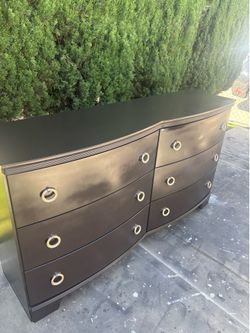 Dark brown dresser