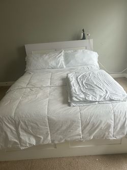 ikea bed frame with mattress