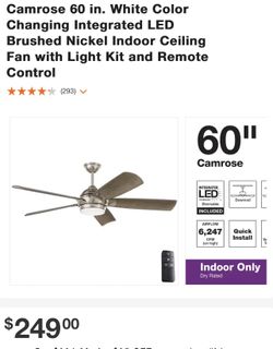 Brand New In the Box Ceiling Fans