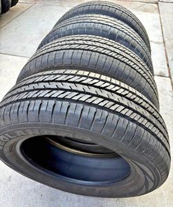 225/60/17 Yokohama Selling a set of 4 tires in excellent condition 🫡