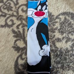 Sylvester The Cat Cartoon Adult Socks One Size